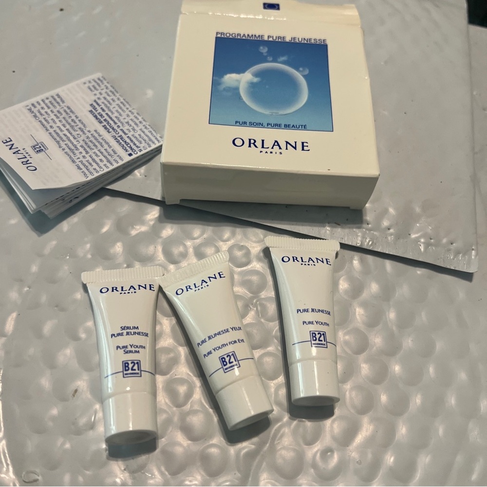 ORLANE B21 PROGRAMME 3 PC Set .11oz Pure Youth Serum,yeux,jeunesse Lot 3 SAMPLES